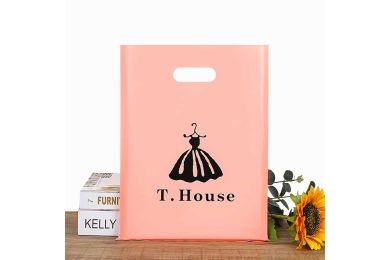 Plastic Die-Cut Shopping Bag