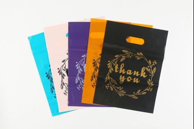 Plastic Die-Cut Shopping Bag