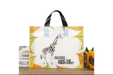 Soft Loop Handle Plastic Bag